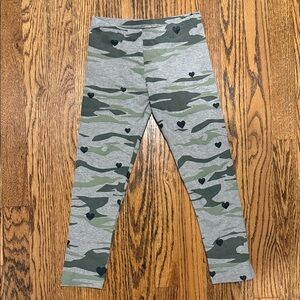 Flowers by Zoe designer Camouflage Heart Leggings